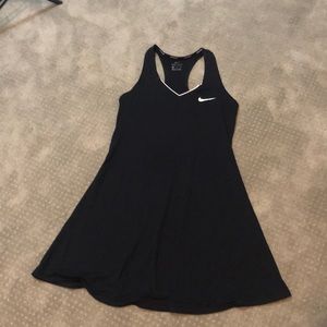 Nike dri fit tennis dress black racerback small